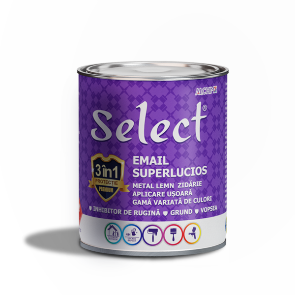 Email alchidic 3 în 1 Select – cutie 600 ml Alchim 96 Buzău
