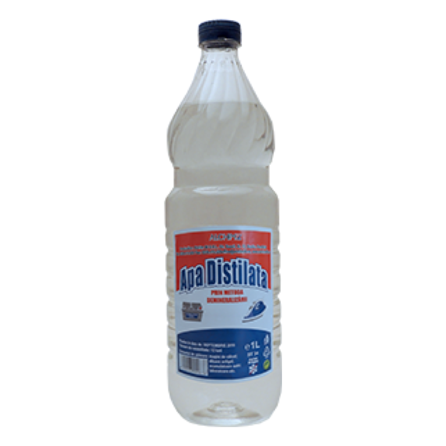Apă Distilată demineralizată – Producător Alchim 96 Buzău