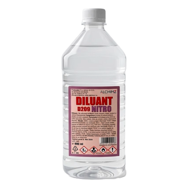 Diluant Nitro D209 – Producător Alchim 96 Buzău
