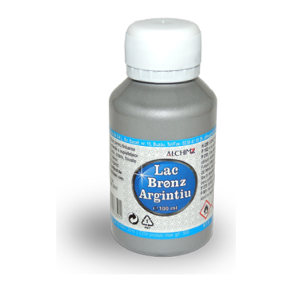 Lac bronz argintiu pentru metal – Producător Alchim 96 Buzău